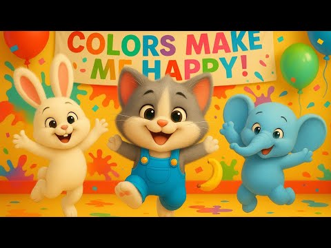 Anak Anda Suka WARNA? Brushy Ajak Bernyanyi & Menari! 🎨 #shorts