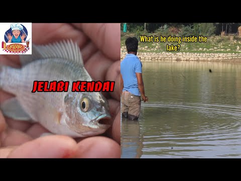 What happened to he inside the lake? | Fishing of Jelabi Kendai | VMG'S  Kitchen & Vlogs