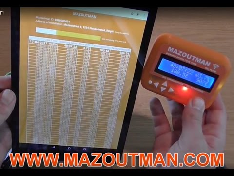 Mister Oil Meter & MAZOUTMAN WiFi - smart oil meter over wifi