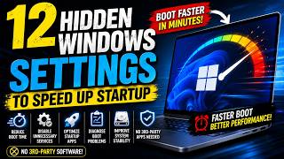 12 Hidden Windows Settings That Will Make Your PC Boot Faster No Software Needed