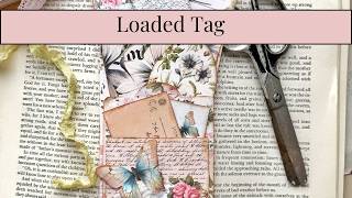 We are making a Loaded Tag! using a digital kit