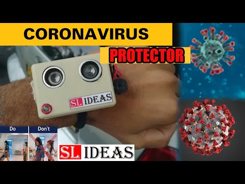 How to make corona virus protector at home / DIY / Arduino projects