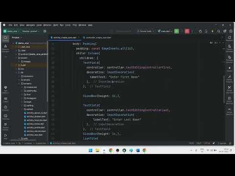 Flutter Class #17 by Shafik Sir