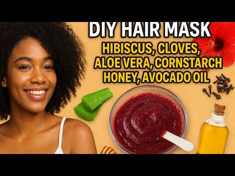 DIY Hibiscus & Clove Hair Mask | Stop Breakage & Boost Growth!