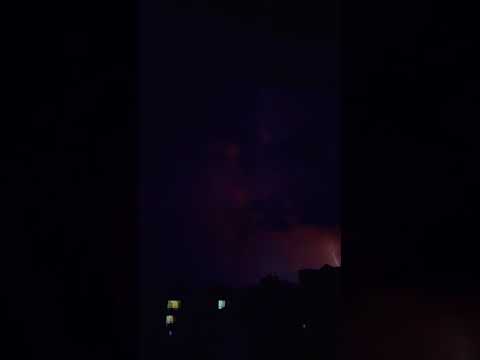 Lightning Caught in SLO-MO in Karachi
