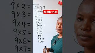 Math tricks on multiplication by 9. #maths #mathshorts #mathtricks #vedicmaths