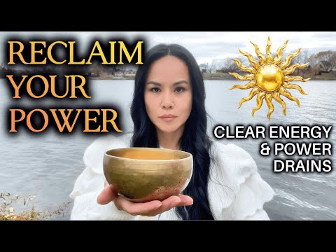 Awaken Inner Strength & Clear Energy Drains☀️Solar Plexus/ Reiki Meditation
