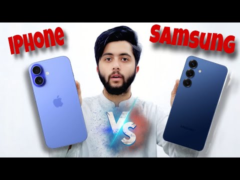 Samsung S25 Plus vs IPhone 16 Plus Comparison Video – Which One Wins? 📱🔥 #phonecomparison