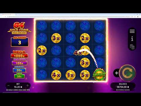 New Slot 64 Gold Coins Hold and win