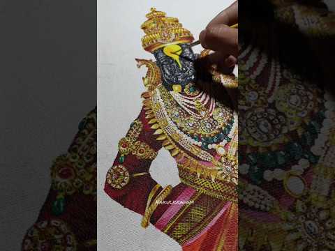 vitthal panduranga painting #vitthalpainting #vitthal  #pandharpur #ashadiekadashi  #vitthalrakhumai