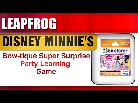 LeapFrog Disney Minnie's Bow-tique Super Surprise Party Learning Game (for LeapPad Platinu