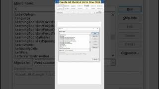 MS Word Shortcuts #shorts #msword #mswordtricks