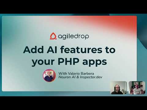 Webinar  Add AI Features to Your PHP Apps - hosted by Agiledrop