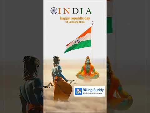 Happy Republic Day | 75th Republic Day of India - Billing Buddy