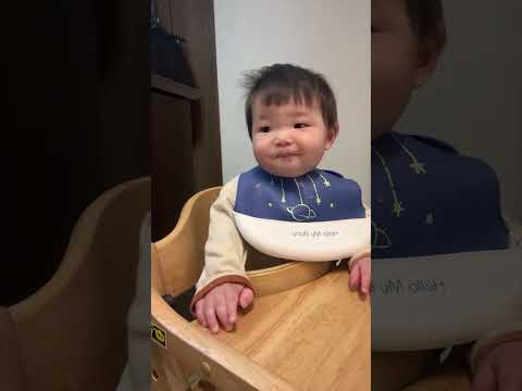 離乳食を食べる！【20250127】