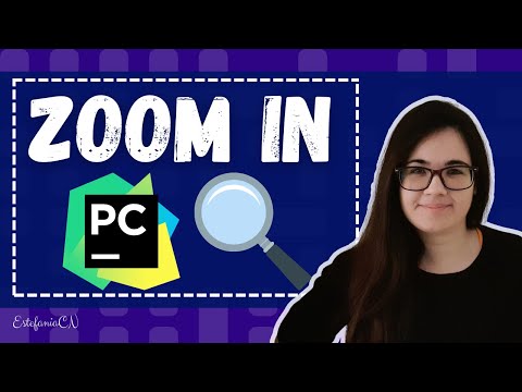 How to Zoom in the PyCharm Code Editor