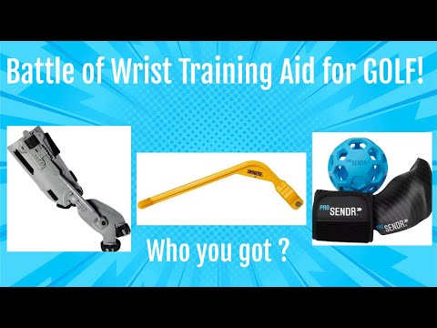 Battle of wrist training aid for Golf! | Training Aid Testing | Golf
