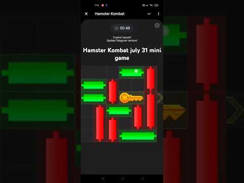 #New Hamster Kombat | Mini game | July 31