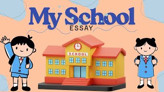 Essay :- My School🏫 , Lets learn together 🤝 #kidsvideos #myschoolessay #myschooltour 