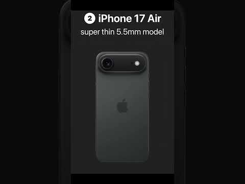 #iPhone17Air #AppleLeaks #iPhoneAirDesign #SlimmestiPhoneEver #NextGeniPhone #LightweightBeast