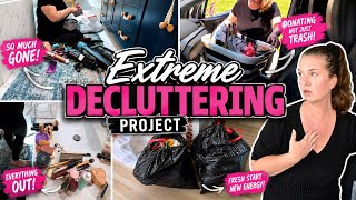 THROWING EVERYTHING I OWN OUT TO START FRESH! HOW I DECLUTTER MY WHOLE HOUSE