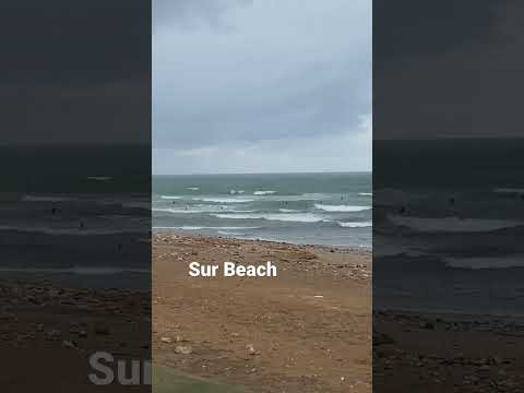 Sur Beach, Oman | rain in oman | oman beach rain