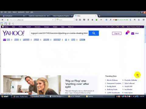 Yahoo Session Hijacking