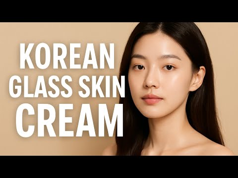 korean glass skin rice cream for skin whitening
