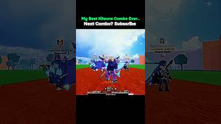 INSANE KITSUNE COMBO EVER.. 💀 #bloxfruits #roblox #fyp #xyzbca #viralvideo