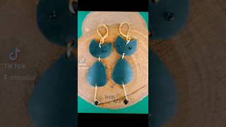 aretes con diseño de gato #modacircular #upcycling #neumáticos #reciclaje #viralvideo