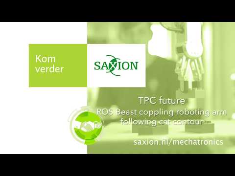ROS based coupling robot arm following CAD contour | TPC future
