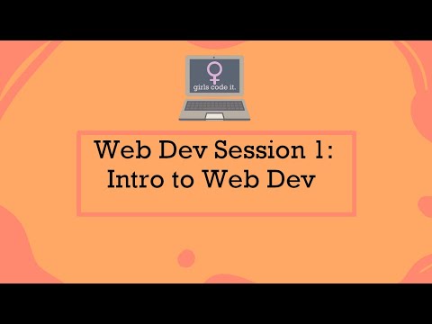 Web Dev Session 1: Intro to Web Development