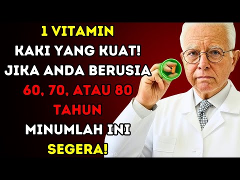💪 Kekuatan Kaki di Usia Lanjut: Rahasia Vitamin D untuk Mobilitas Tanpa Batas! 🌞🦵