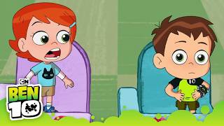Ben 10 | Baby Upgrade | Ben and Gwen as Babies | Growing Pains | Cartoon Network