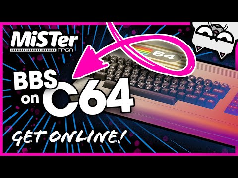 Going ONLINE like it’s 1989! Commodore C64 | MiSTer FPGA