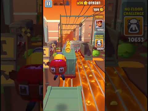 🔥 Dynamike No Floor Challenge | Subway Surfers Challenge #SubwaySurfers #Gaming #KKGamingQueen