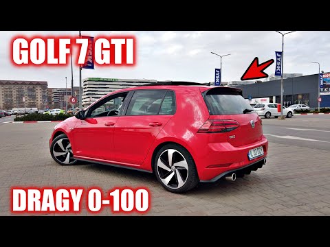 VW GOLF 7 GTI - 230HP - 2020 - Test Drive & Acceleration Test 0-100 - Dragy