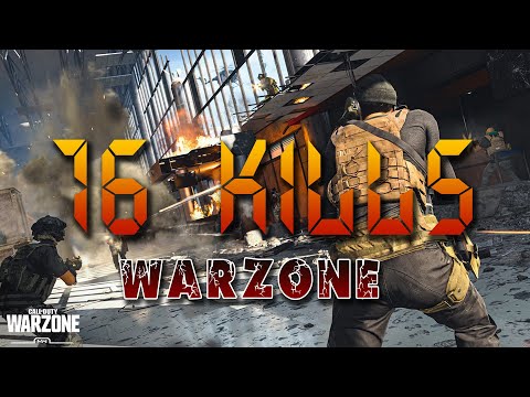 My Most Intense Warzone Game – Made History with 16 Kills!