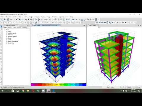 R-8) ETABS Design Checks; Rebar ratio, Irregularity, Drift - Building Design - Civil Engineering