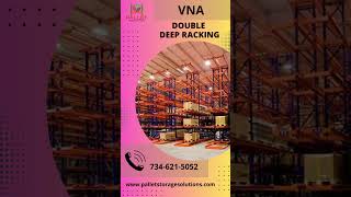 Maximize Warehouse Efficiency with VNA Double Deep Racking #rack #DoubleDeepRacking #VNARacking