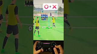 How To Fake Shot Free Kick In FC25 ⚽️🎮 #fc25tutorials #fc25shorts #eafc25
