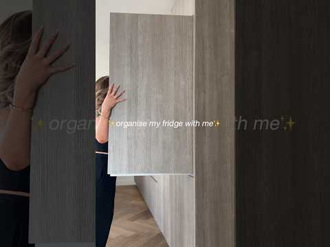 organise my fridge with me *Pinterest fridge*🫐🍓✨ #fridgeorganisation #groceryhaul