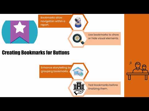 How to create buttons in Power BI Desktop | Power BI Button Training | Power BI Buttons Tutorial