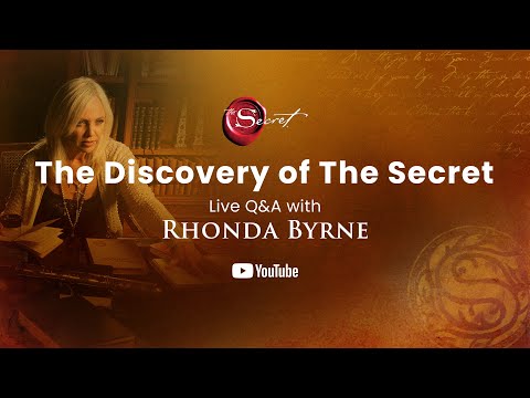 The Discovery of The Secret - Live Q&A with Rhonda Byrne | RHONDA LIVE