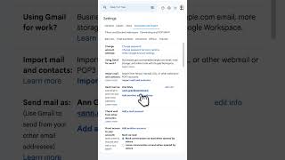 Use Gmail to manage your non Gmail email addresses 💡 #Shorts
