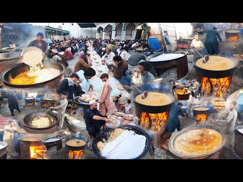 Free Food in Ramadan Iftar time | For 1000+ People | Biggest Iftar in Afghanistan