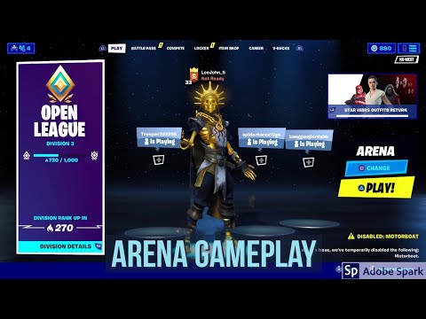 Fortnite Arena (First Time Playing In Months)