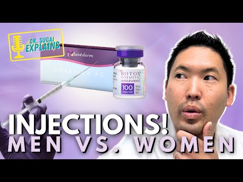 Botox and Filler on Men Vs Women | Dr. Sugai