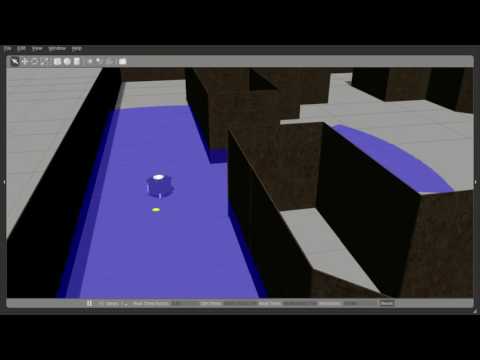 R5COP - Simulation using Gazebo of Autonomous Navigation of Dr. Robot X80sv