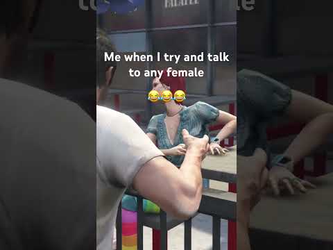 It’s funny bc in real life they walk away too😭😭 #gta #trever #memes #fyp